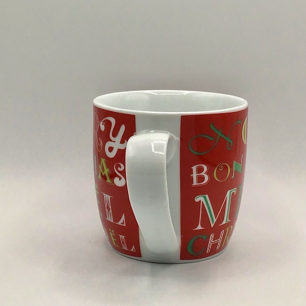 Festive Christmas Mug - Red - Picture 3 of 5